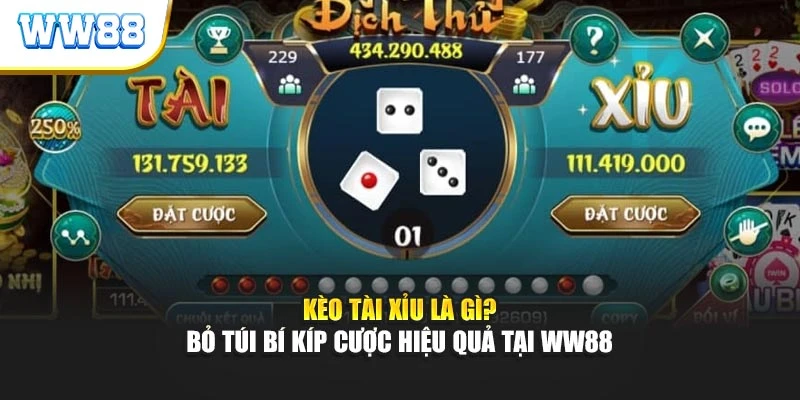 Kèo Tài Xỉu WW88 Là Gì? Bỏ Túi Bí Kíp Cược Hiệu Quả